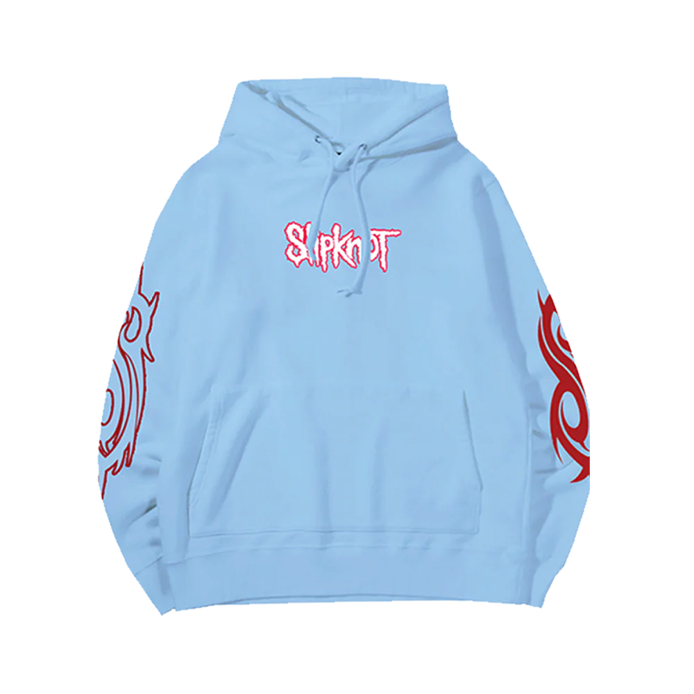 Slipknot Photo Blue Hoodie