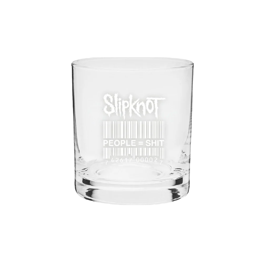 People = Shit Whiskey Glass