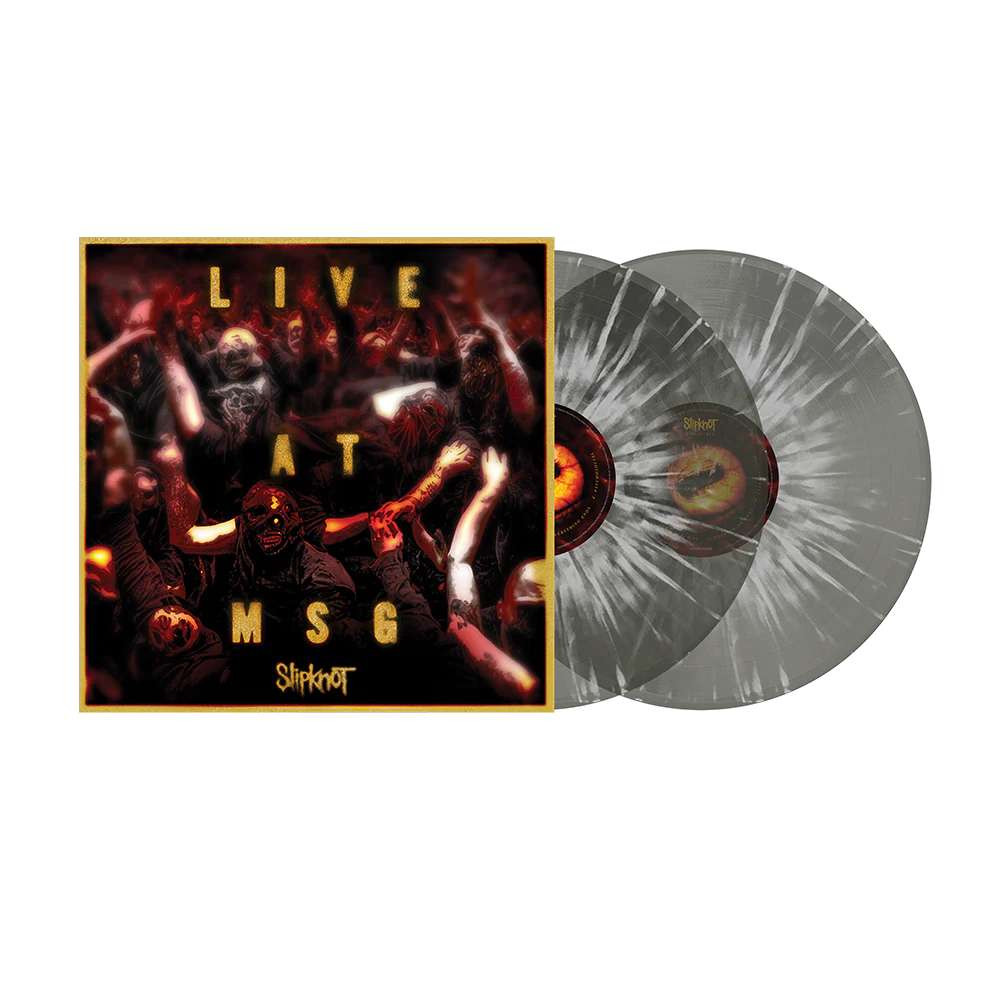 Slipknot Live at MSG Black Ice with Silver Splatter 2LP