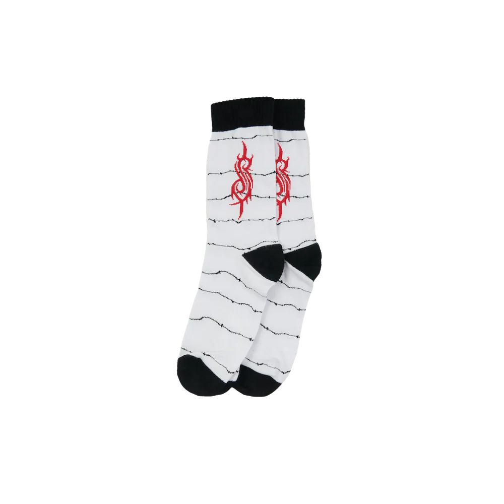 Tribal S White Socks