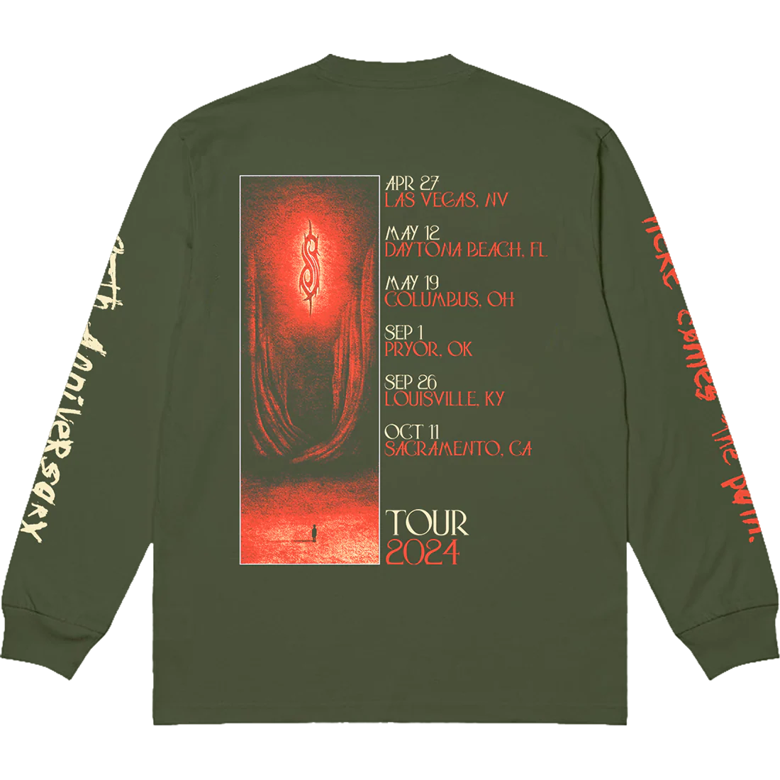 Here Comes the Pain Festival Longsleeve