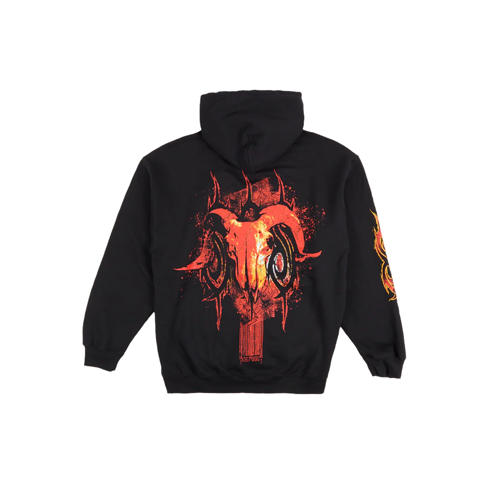 9 Square Pullover Hoodie (Black)
