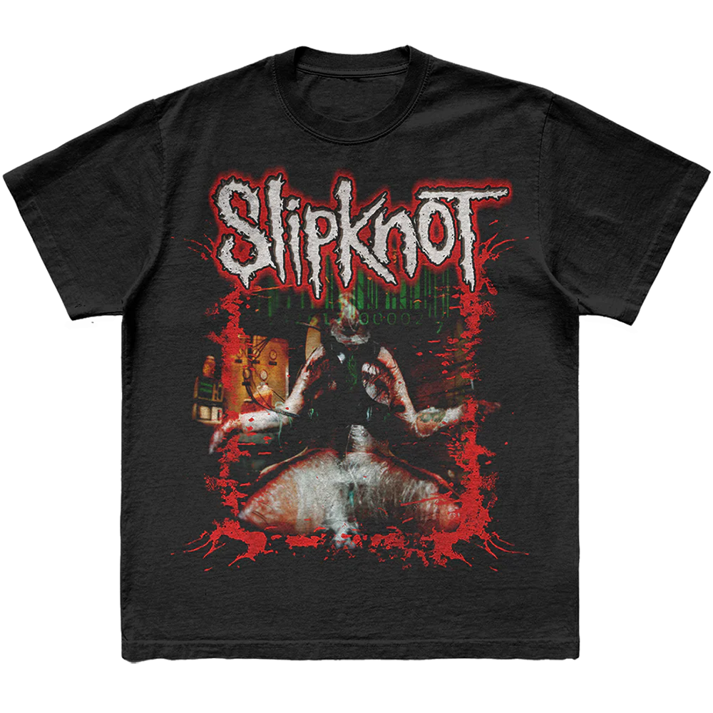 Electric Chair Splatter T-Shirt