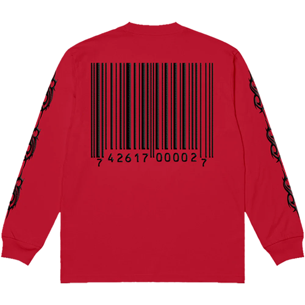 Barcode Puff Ink Longsleeve T-Shirt