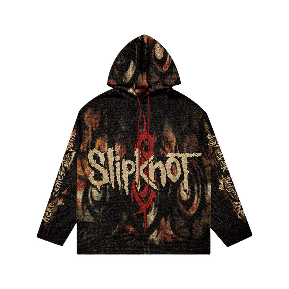 Here Comes the Pain Woven Pullover Hoodie 1 Here Comes the Pain Woven Pullover Hoodie