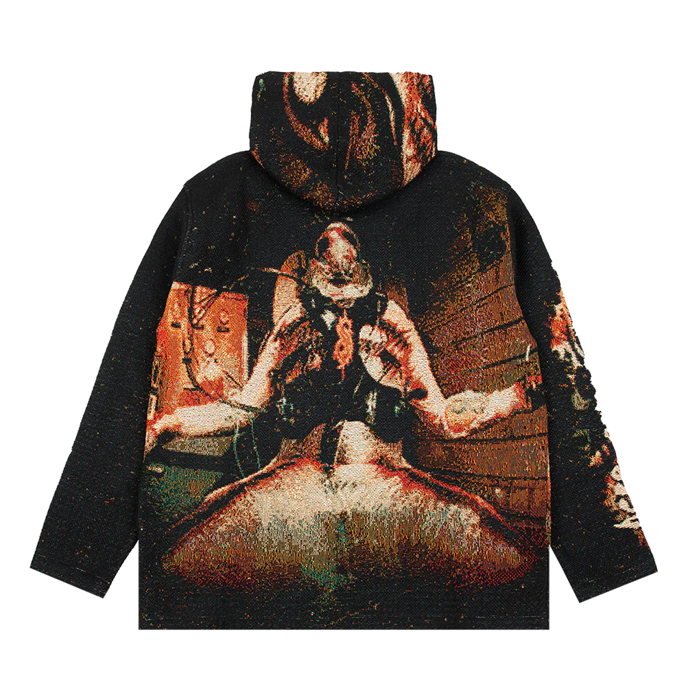 Here Comes the Pain Woven Pullover Hoodie 2 Here Comes the Pain Woven Pullover Hoodie