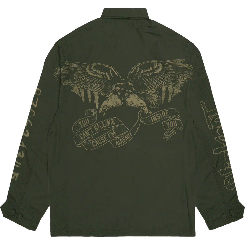You Can’t Kill Me Utility Cargo Jacket
