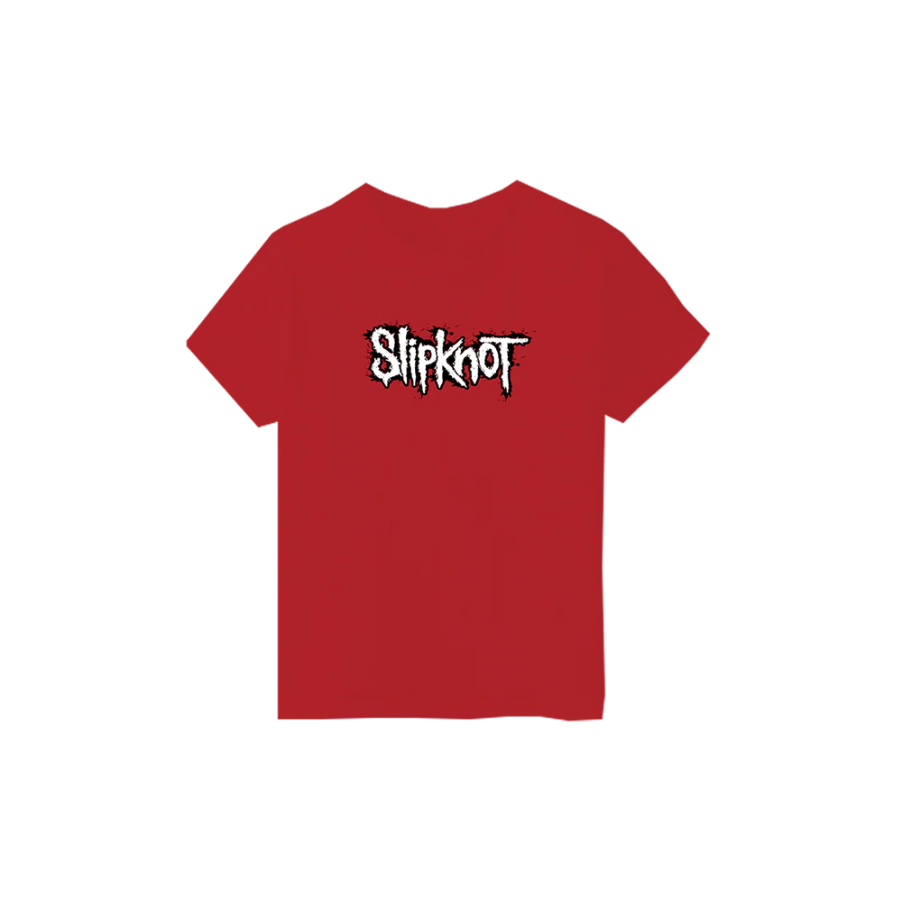 Splatter Logo Red Kids T-Shirt