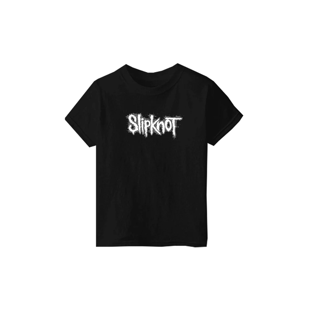 Splatter Logo Black Kids T-Shirt