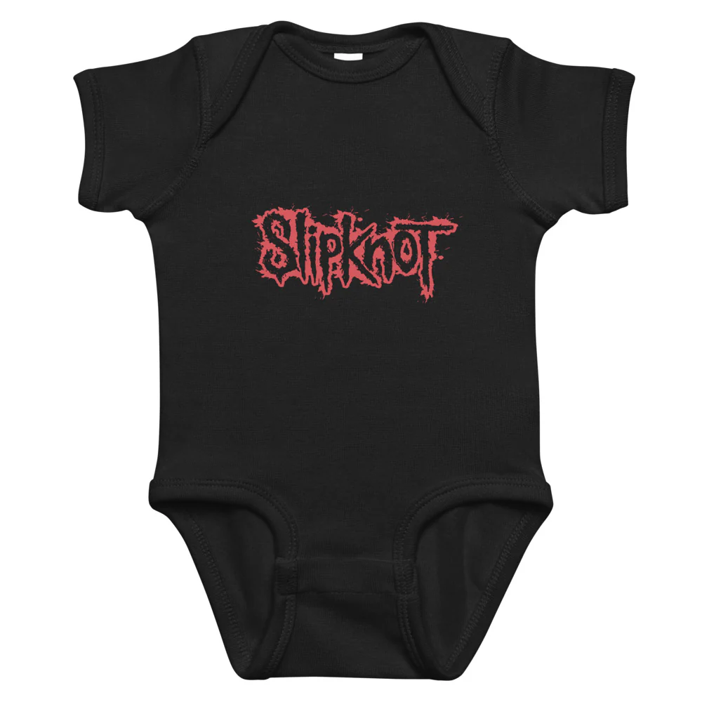 Splatter Logo Baby Onesie