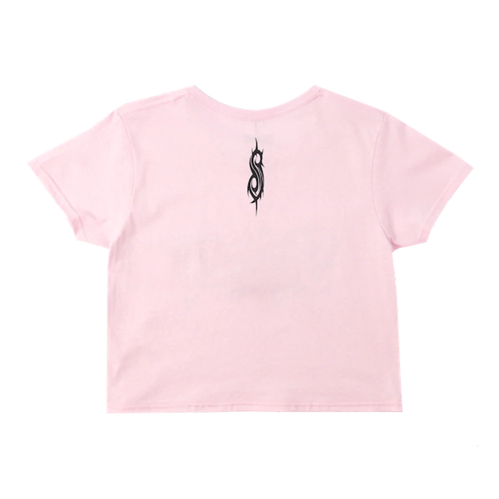 Pink Logo Crop T-Shirt