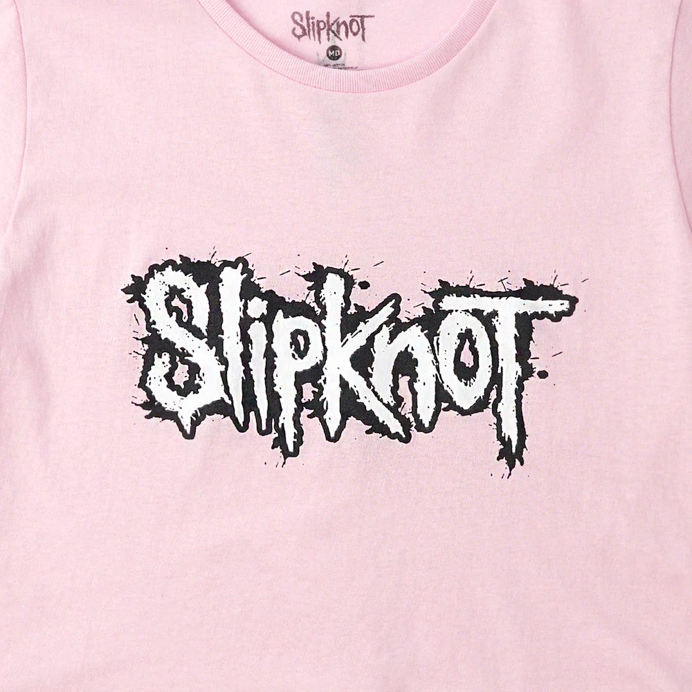 Pink Logo Crop T-Shirt