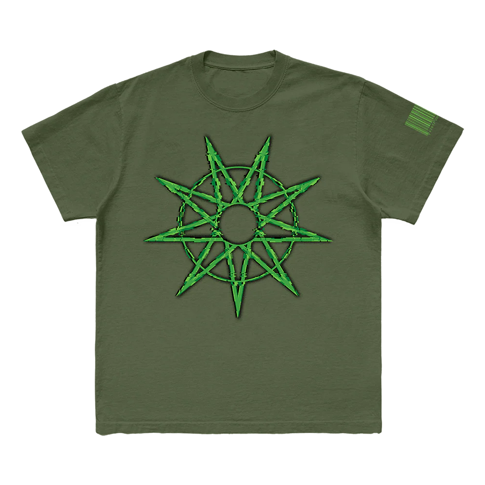 9 Star Military Green T-Shirt
